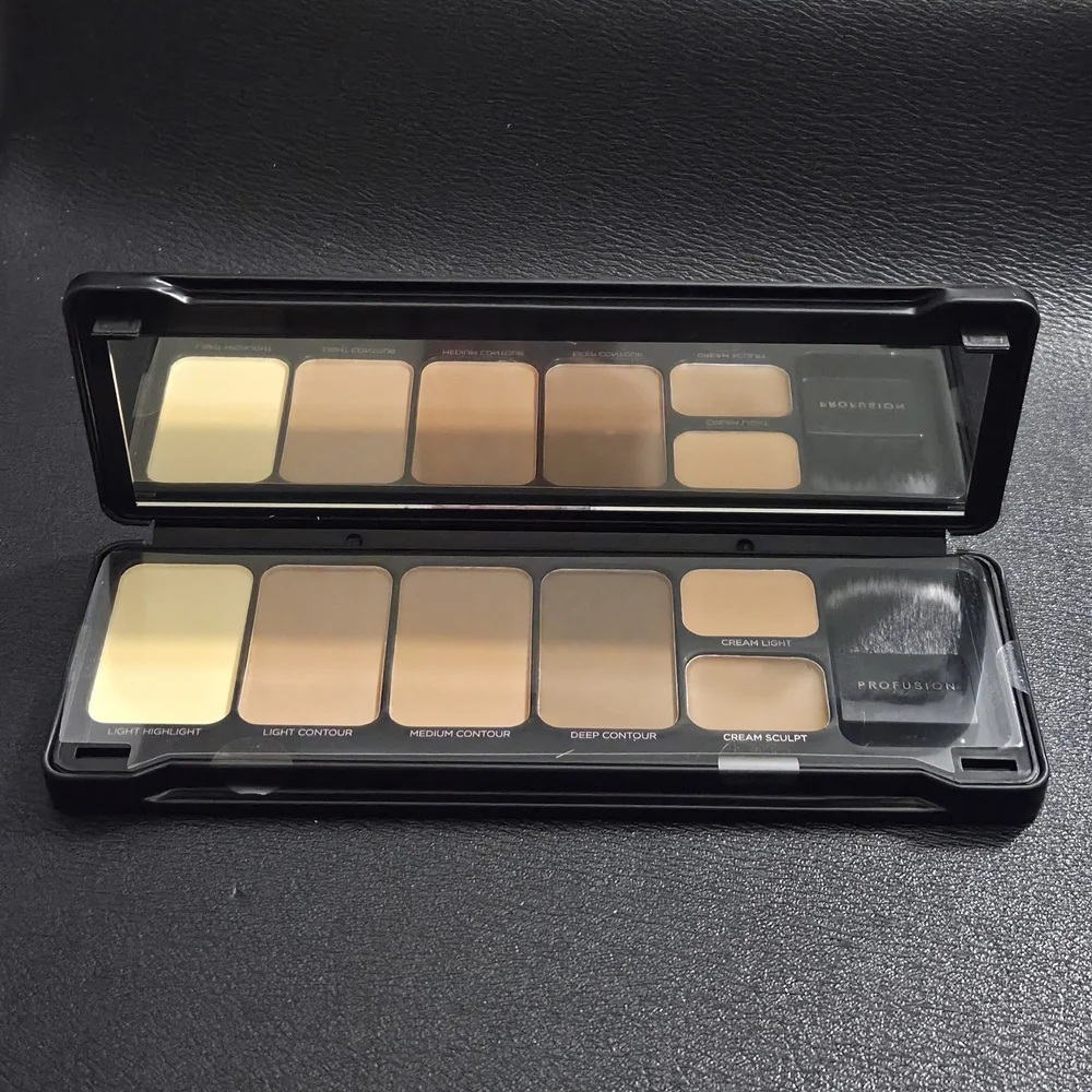 Profusion Cosmetics Six Shade Contour Palette and Brush